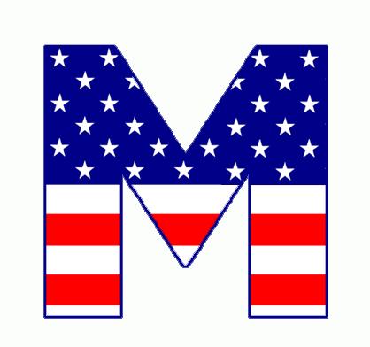 M letter clipart