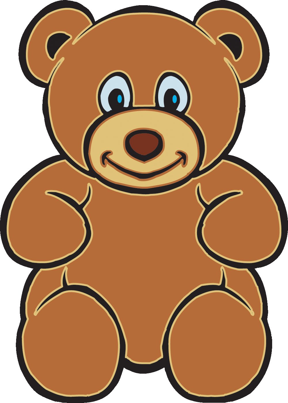 Clip art of teddy bear