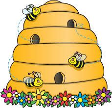 1000+ images about bee's and hives | Clip art, Flower ...