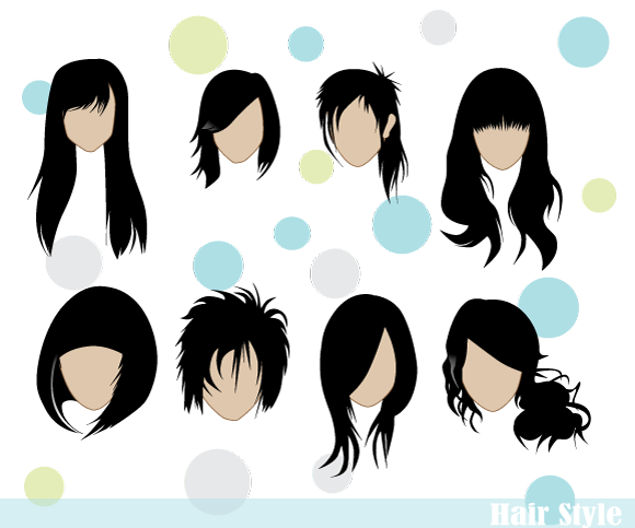 Snake with Hair Free Vector / 4Vector