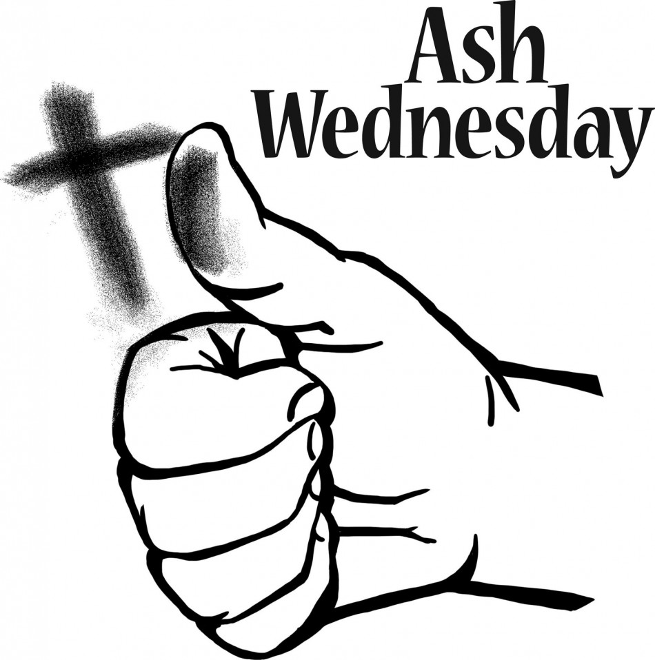 Ash Wednesday Clip Art Black And White - Free ...