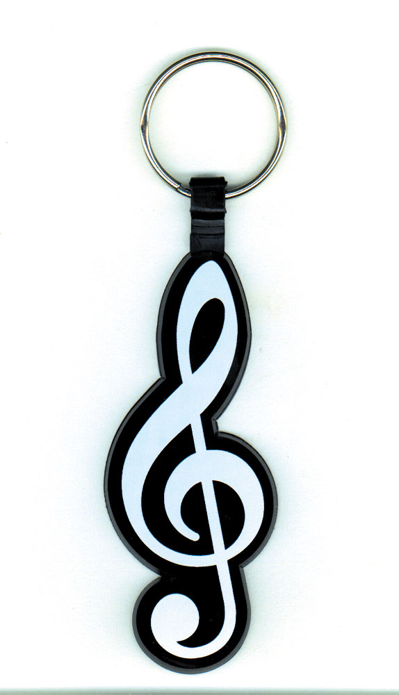 Buy G Clef KEY CHAIN | Music Jewelry | Music Keychain | -