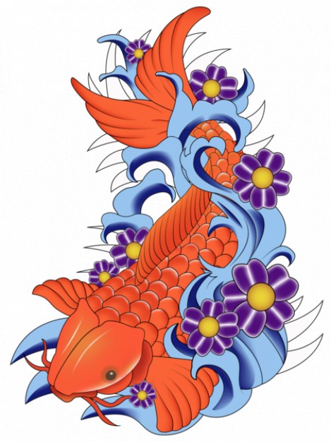 Koi Fish Cartoon - ClipArt Best