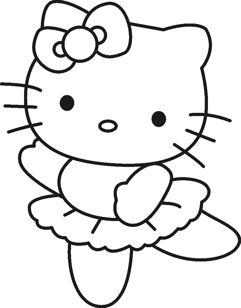 Hello Kitty Word Art - ClipArt Best