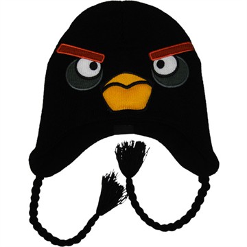 Angry Birds Black Lapland Beanie