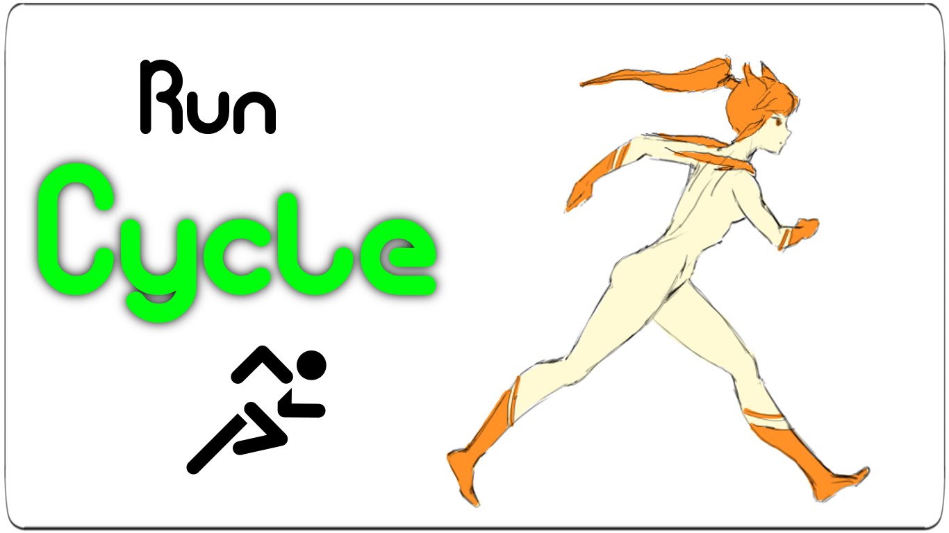 Run Cycle | Tradirtional Animation 8 fps 12 fps 20 fps 40 fps 50 ...