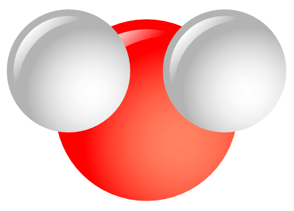 Water Molecule Clipart