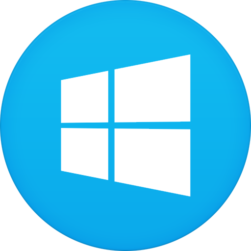 Windows 8 Icon - Circle Icons - SoftIcons.com