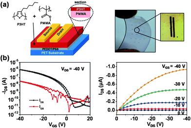 Self-stratified semiconductor/dielectric polymer blends: vertical ...