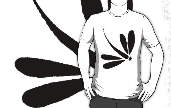 Whimsical Dragonfly Silhouette Art by MADART" T-Shirts & Hoodies ...