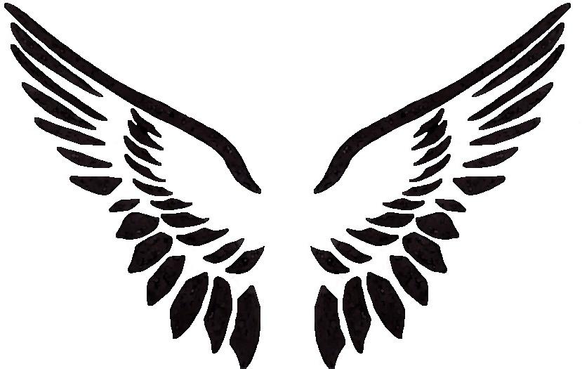 White Angel Wings Clipart