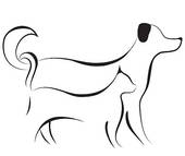 Dog Chasing Cat Clip Art - Free Clipart Images