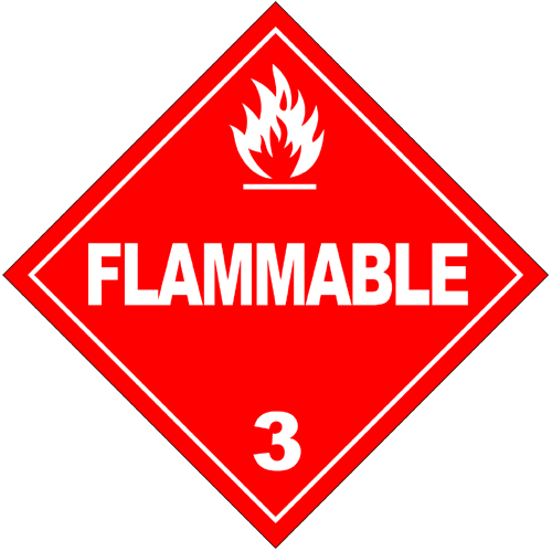 No Flammable Materials Sign | Galeri Desain Rumah - GaleriDesain.Info