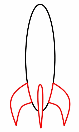 Rocket Fin Clipart