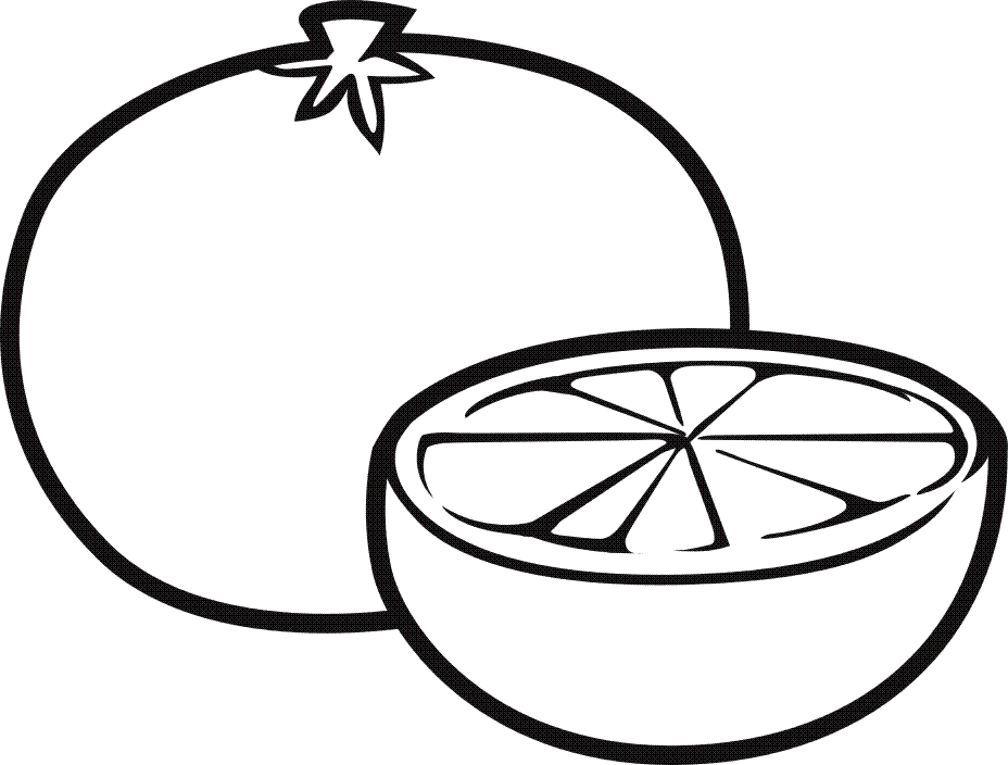Fruit And Vegetables Drawings - Free Clipart Images