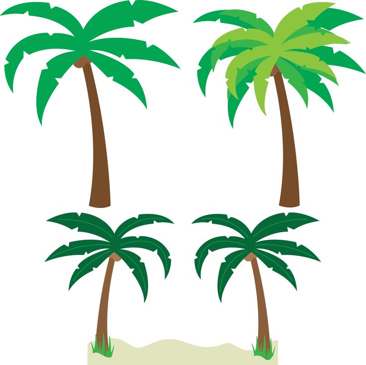 Palm Tree Clip Art | Tree Clipart ...