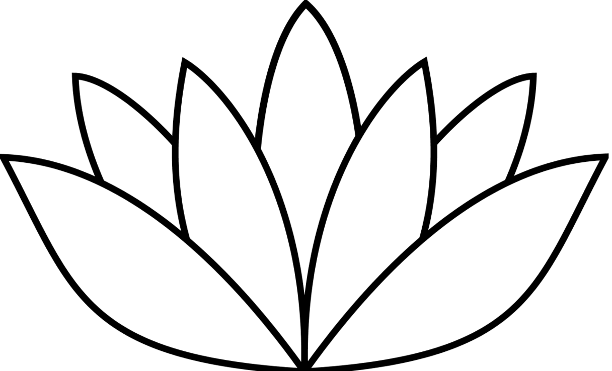How To Draw A Lotus Flower Clipart - Free to use Clip Art Resource