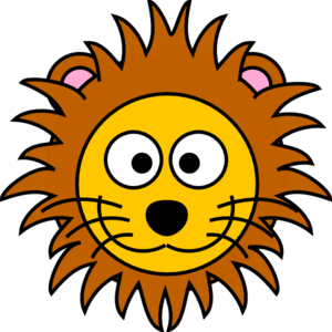 Cartoon Golden Lion Clip Art - vector clip art online ...