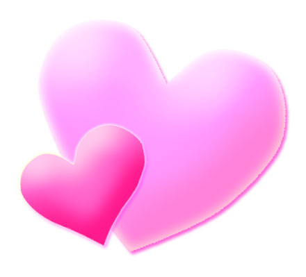 Clip Art Pink Heart - Free Clipart Images