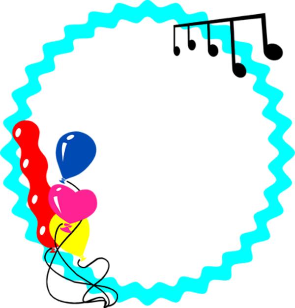 Party Page Border - ClipArt Best