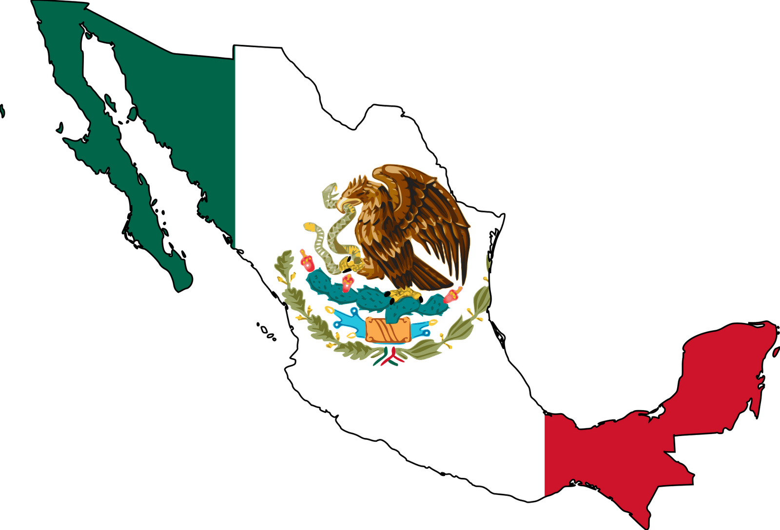 Mexican Flag Symbol ClipArt Best