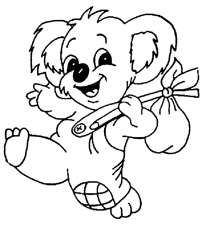 Koala Coloring Pages 5 - Free Printable Coloring Pages ...