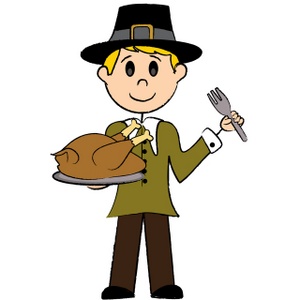 Thanksgiving Dinner Clip Art Royalty Free Clipart Illustration