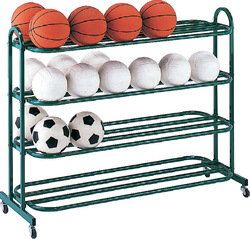 Volleyball Ball,Soccer Ball,Basketball Storage Shelf Cart : Nw-4 ...