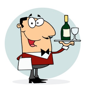 Waiter Clipart