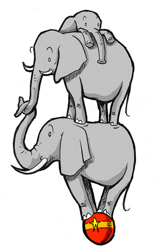 Drawn Elephant - ClipArt Best