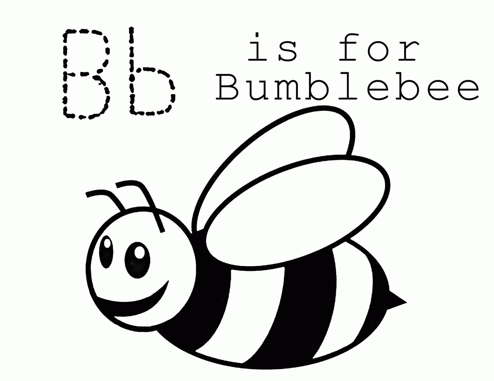 Bumble Bee Template ClipArt Best