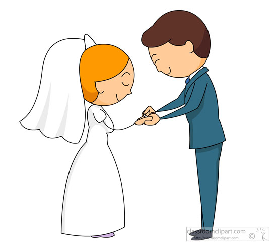 Special Occasions : bride-groom-taking-vows-clipart-5720 ...