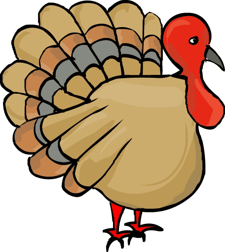 Turkey Clip Art To Color - Free Clipart Images