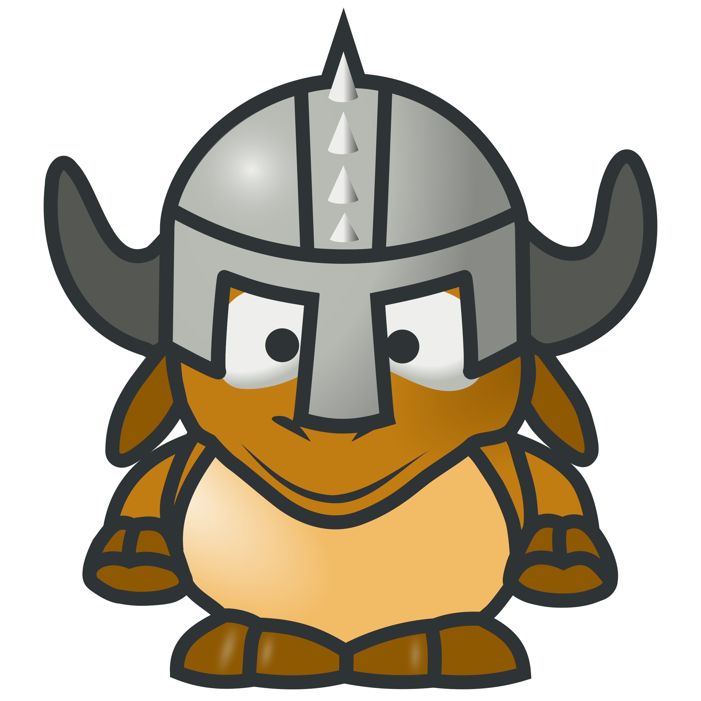 Clipart - Gnu Knight