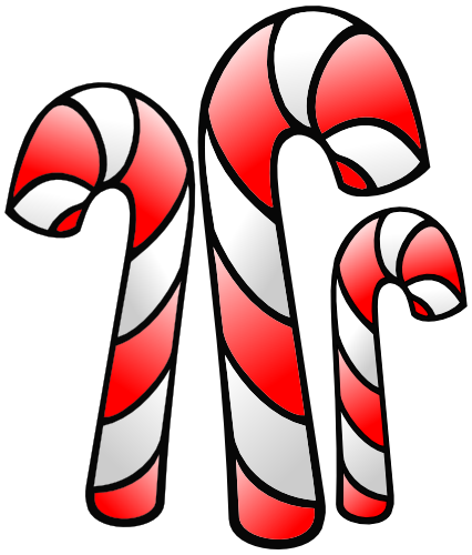 Candy cane peppermint candy clip art - dbclipart.com