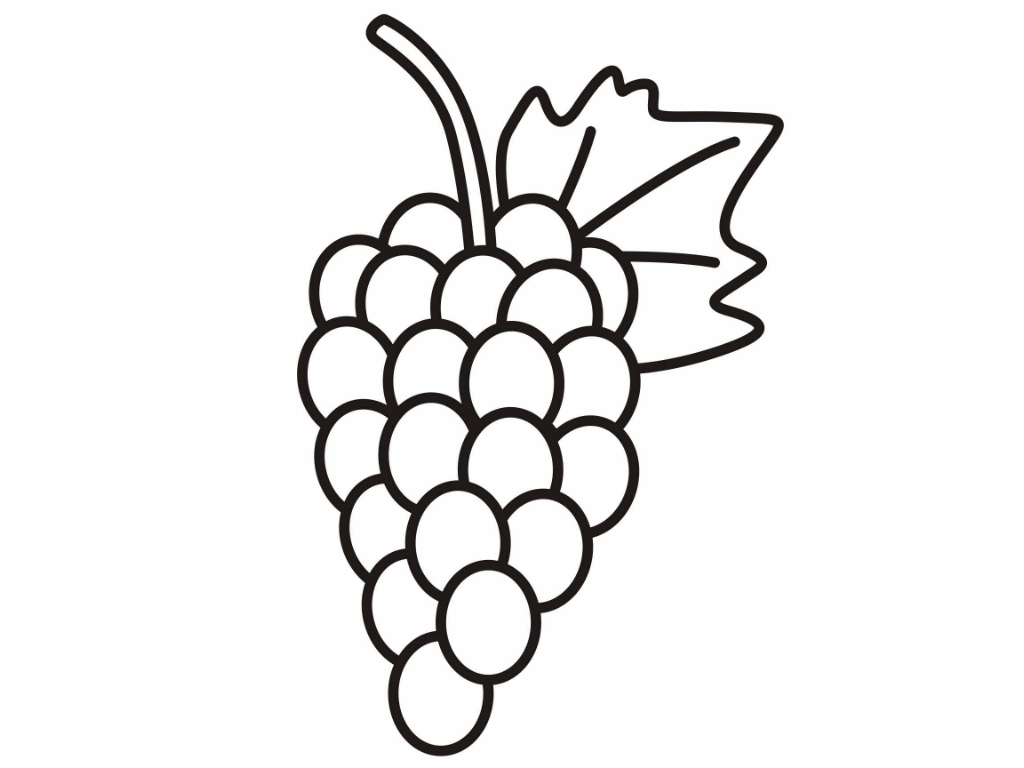 Grape Outline | Free Download Clip Art | Free Clip Art | on ...