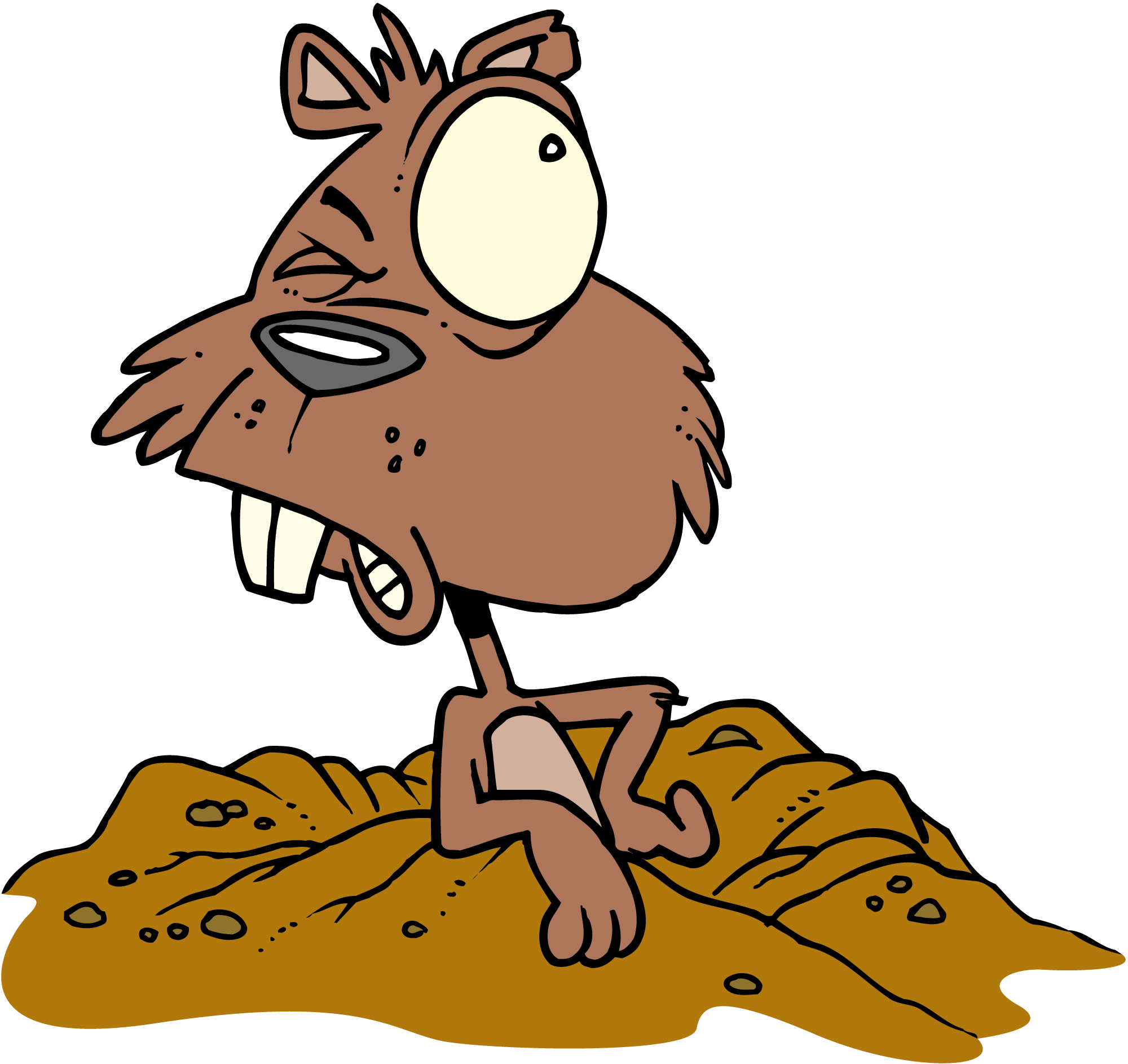 Cartoon Pictures Of Groundhogs - ClipArt Best