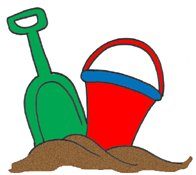 Shovel Clipart Green Sand Shovel Clip Art