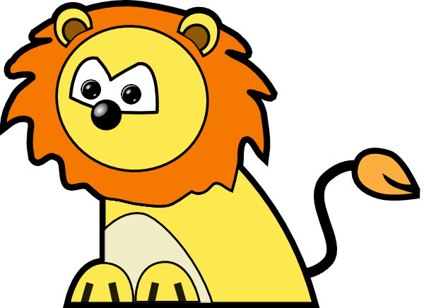 Cartoon Lion Clipart