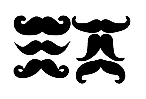 Mustache Silhouette | Free Download Clip Art | Free Clip Art | on ...