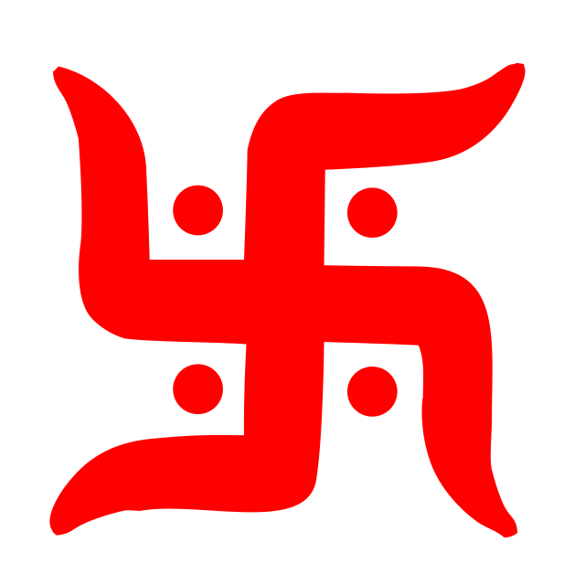 Red Hindu Swastik PNG Image - WOWPNG