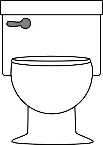 Cute toilet clipart