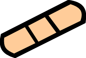 Bandaid clipart 8 band aid coloring page image - dbclipart.com