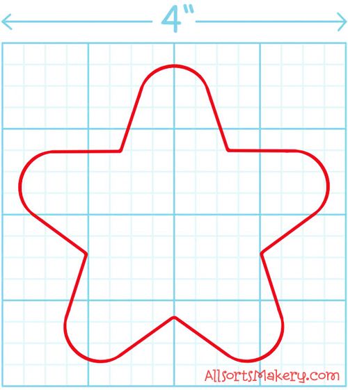 Star Template | Stained Glass ...