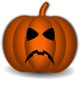 Pumpkin Happy Face Clipart