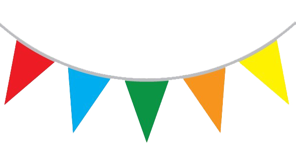 Bunting flags clipart