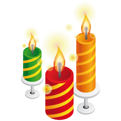 Birthday candles icon #31059 - Free Icons and PNG Backgrounds
