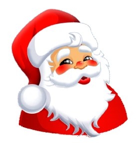 Santa Face Clipart