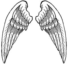 Angel wing clipart images