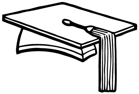 Ephemeraphilia: Free Vector Art: Mortar Board For Graduation